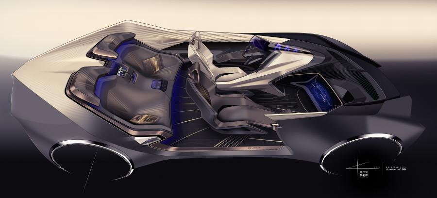 Эскиз Lexus LF-30 Electrified 2019 года  (фото 58 из 82)